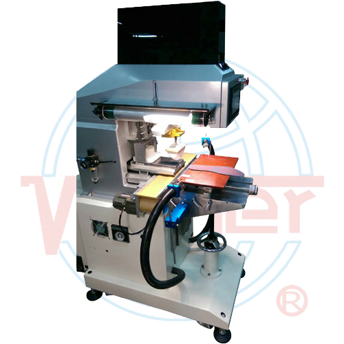 Single color ink cup pad printer